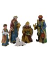 Natività in set 11 soggetti cm 27 per presepe Mondo Presepi
