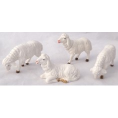 4 sheep nativity set - PG10