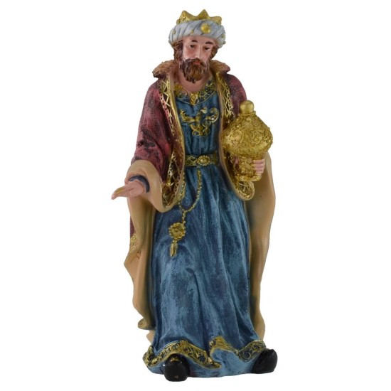 Natividad en conjunto de 11 figuras de 27 cm para belén