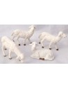 Set of 4 sheep for statues cm 15 - PG15