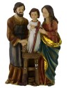 Sacra Famiglia in resina cm 18,5x9,5x31 h cm Mondo Presepi