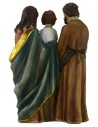 Holy Family in resin 18.5x9.5x31 h cm