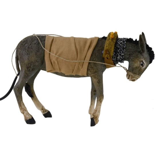 Donkey in motion Pigini for statues 30 cm