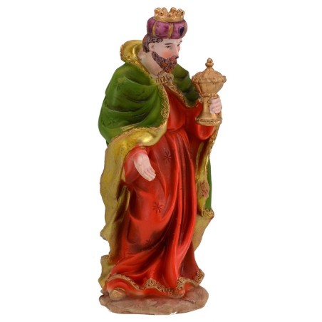 Conjunto de Natividad para belén 11 figuras de resina serie 20 cm