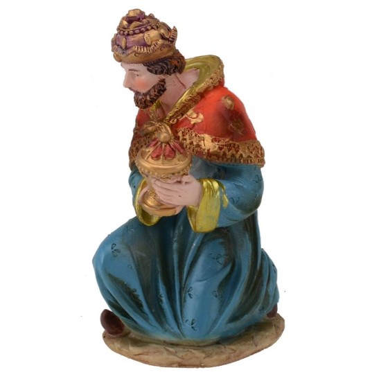 Conjunto de Natividad para pesebre de 11 personajes en resina