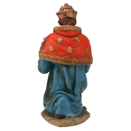 Set Natività per presepe 11 personaggi in resina serie 20 cm