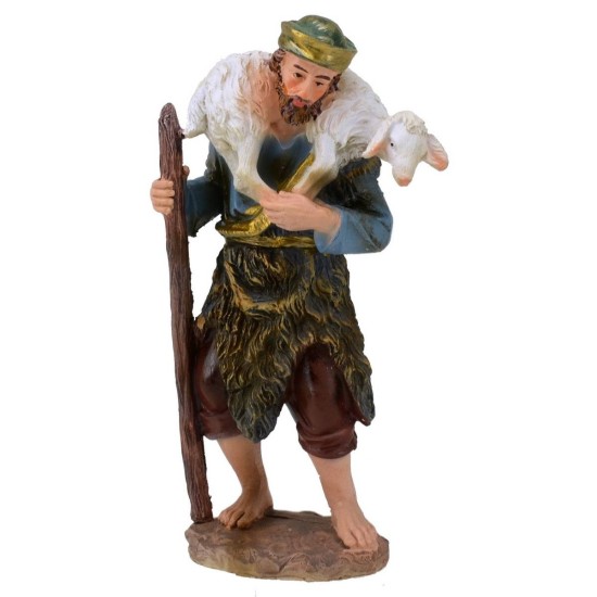 Set Natività per presepe 11 personaggi in resina serie 20 cm