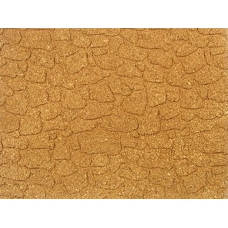 Panel sugerido con piedras grandes de 25x25x1 cm - belenes