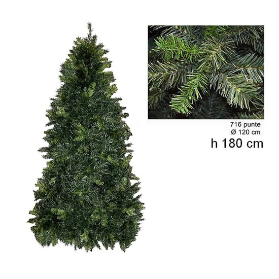 Árbol de Navidad pino Luciano 180 cm ramas 716 Mundo Pesebres