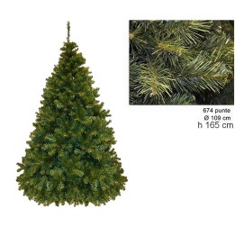 Árbol de Navidad pino París 165 cm ramas 674