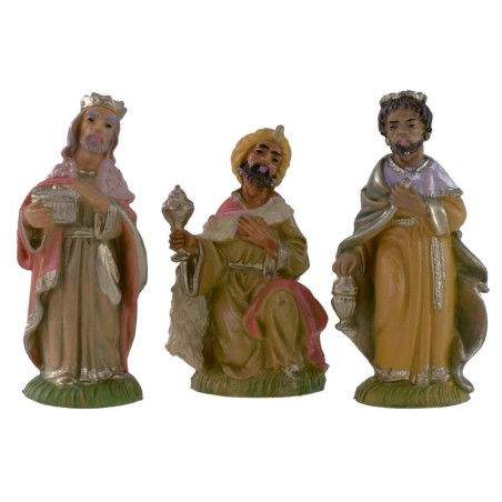 Natività 8 soggetti serie 8 cm in pvc Mondo Presepi