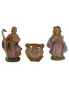 Natividad 3 figuras 4 cm en pvc Mundo Pesebres