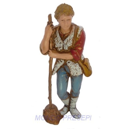 Pastore con bastone cm 8 Landi -0816-5 Mondo Presepi
