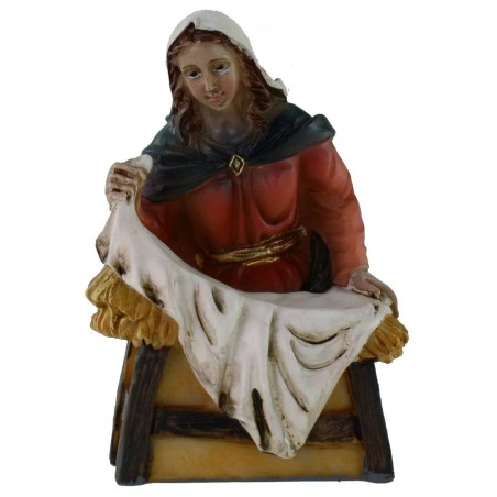 Natività 3 soggetti in resina serie 10 cm Mondo Presepi