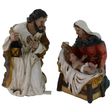 Nativity 3 subjects in resin series 10 cm