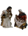 Natividad 3 figuras en resina serie 10 cm Mundo Pesebres