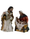 Natividad 3 figuras en resina serie 10 cm Mundo Pesebres