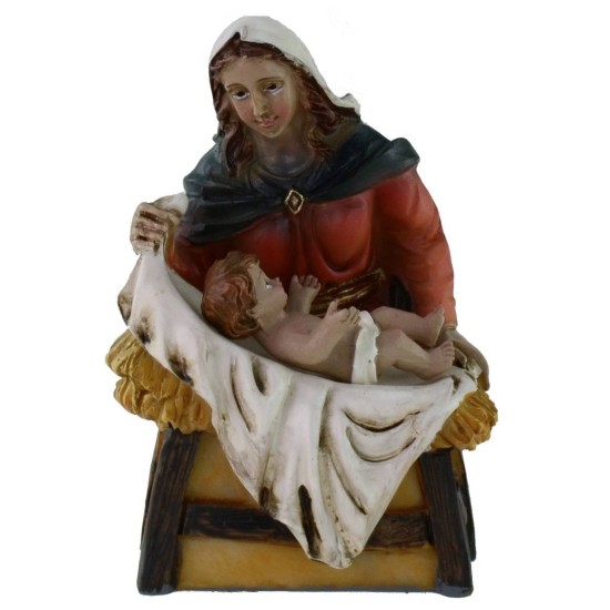 Nativity 3 subjects in resin series 10 cm