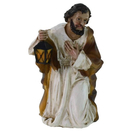 Natività 3 soggetti in resina serie 10 cm Mondo Presepi