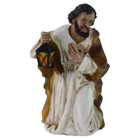 Natività 3 soggetti in resina serie 10 cm Mondo Presepi