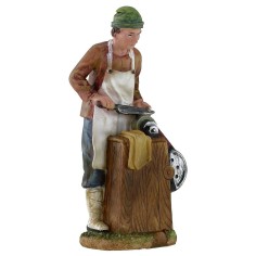Arrotino cm 20 in resina Mondo Presepi 2