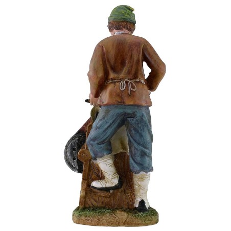 Afilador de 20 cm en resina Mondo Presepi