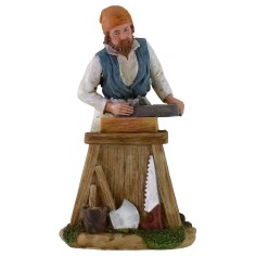 Falegname cm 20 in resina Mondo Presepi