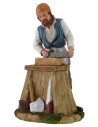 Carpintero de 20 cm en resina Mondo Presepi