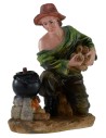 Pastore al fuoco serie 20 cm in resina Mondo Presepi