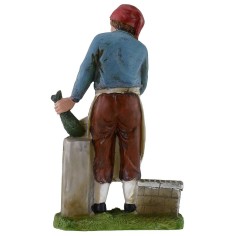 Fishmonger 20 cm in resin 2