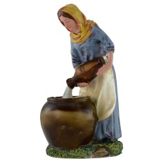 Woman with amphorae 20 cm in resin 2