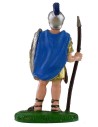 Soldado romano con escudo y lanza de 8 cm en PVC Mondo Presepi