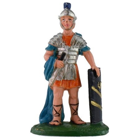 Centurion with sword and shield 8 cm in pvc