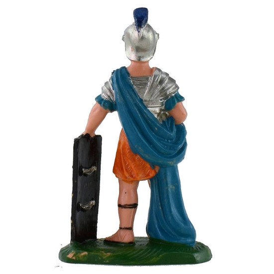 Centurión con espada y escudo de 8 cm en PVC Mondo Presepi