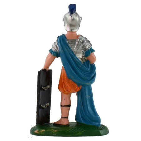 Centurión con espada y escudo de 8 cm en PVC Mondo Presepi