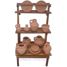 Big stall with Amphorae