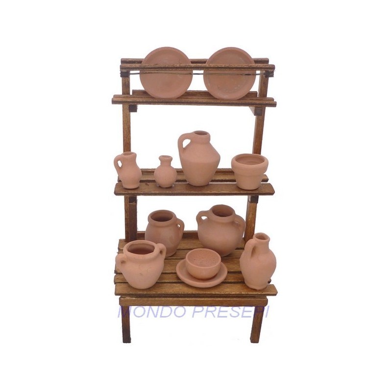 Big stall with Amphorae
