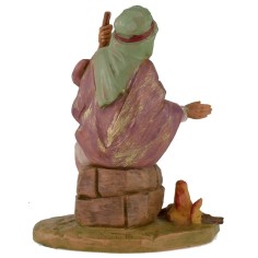 Pastore orientale al fuoco serie 12 cm Fontanini Mondo Presepi 2