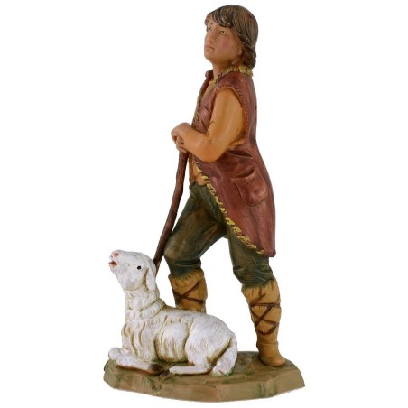 Shepherd with sheep 12 cm Fontanini