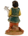Fanciullo in ginocchio con capra serie 12 cm Fontanini Mondo
