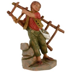 Ragazzo con la scala 12 cm Fontanini Mondo Presepi 2