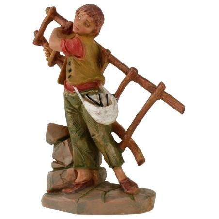Boy with 12 cm Fontanini scale