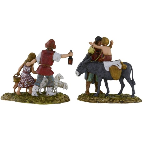 Set 2 scene 10 cm Landi Moranduzzo