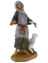 Oriental woman with sheep 19 cm Fontanini