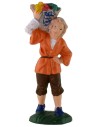 Hombre con cesta cm 10 Mundo Belenes
