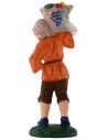 Man with basket 10 cm