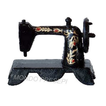 Máquina de coser de metal Mondo Presepi