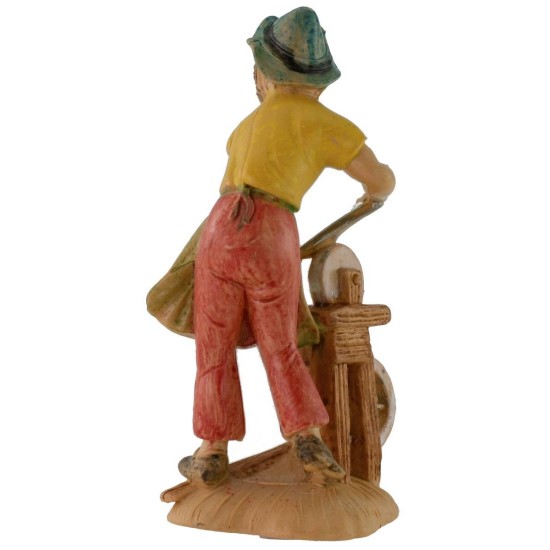 Afilador de cuchillos de 10 cm en PVC Mondo Presepi