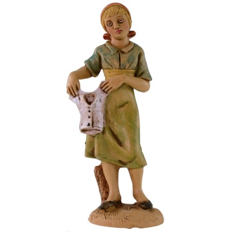 Woman who stends panni lux 12 cm in pvc