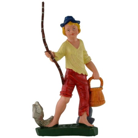 Fisherman 12 cm in pvc